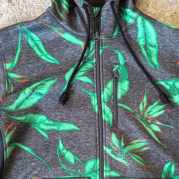 Burton LIMITED EDITION Green Leaf Life Hoodie, Men’s Large, NEW - Picture 3 of 9
